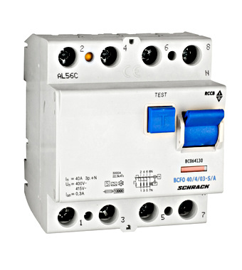 RCD 4 POLE 40AMP, 300mA CIRCUIT BREAKER