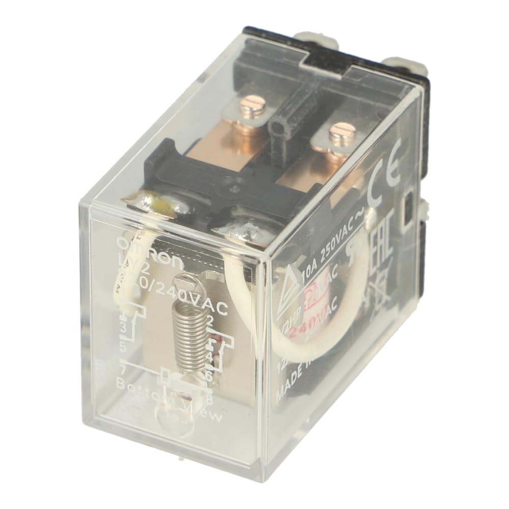 8-PIN 240VAC COIL PLUG IN RELAY, TYPE R, 