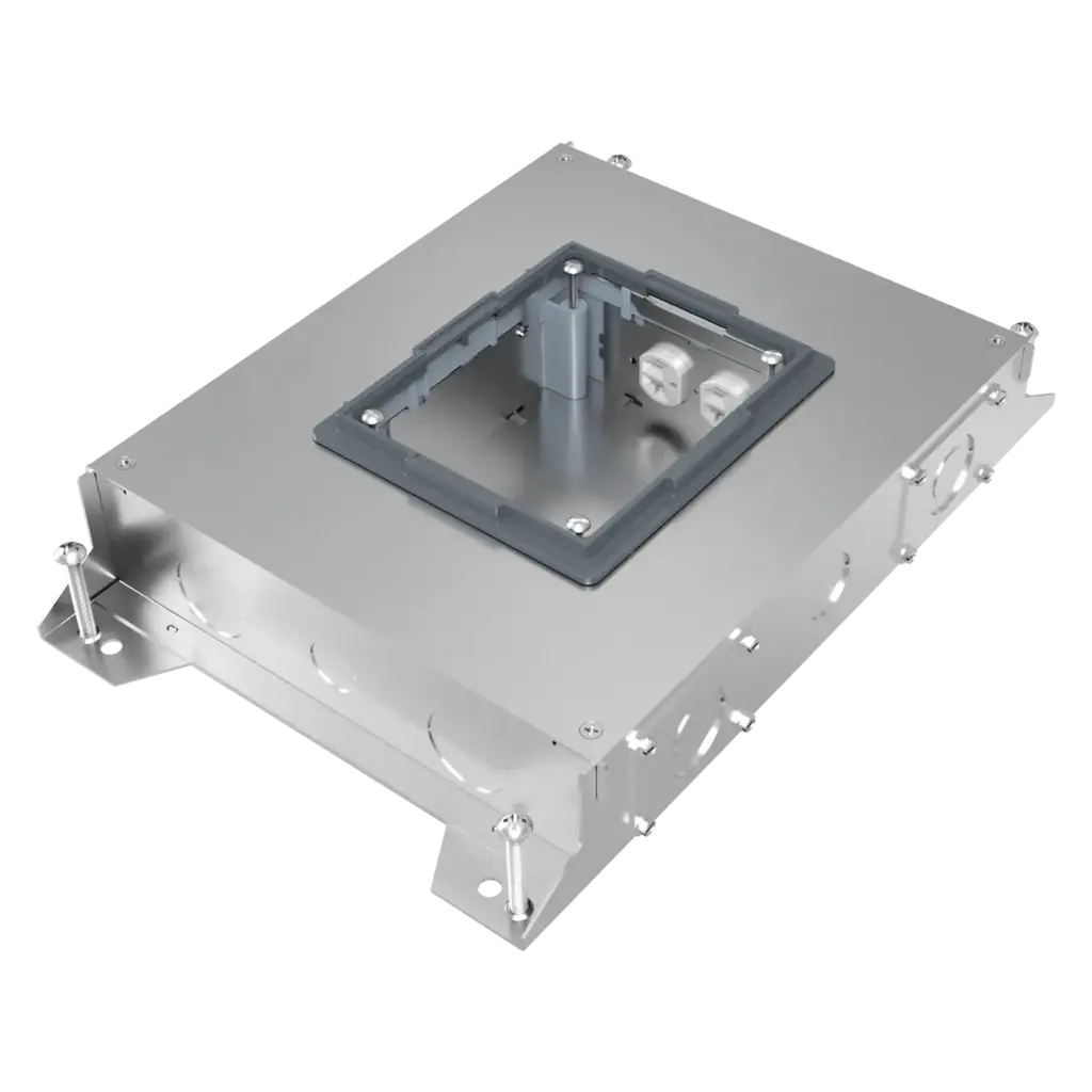 WIREMOLD RFB SERIES FLOOR BOX 4-GANG