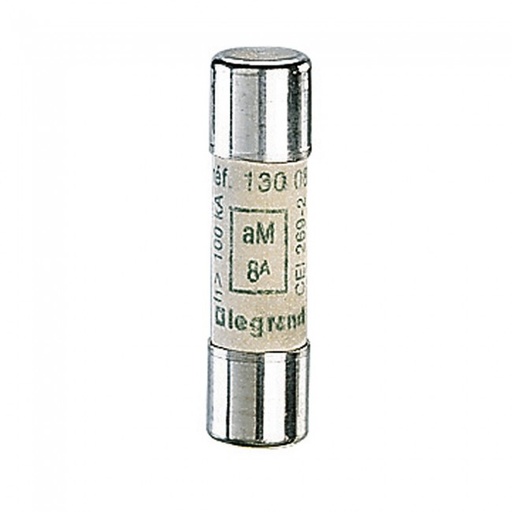 [13008] 8A, 500V CYLINDRICAL FUSE, TYPE aM (MOTOR RATED) 1