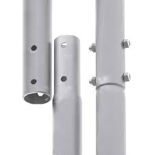 [AT-057A] 1-1/2" X 6 M GALV. STEEL MAST (3 SECT)