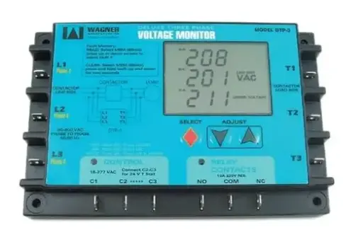 [DTP-3] 3 PHASE MONITOR, VOLT 190-600VAC, DIGITAL *NET