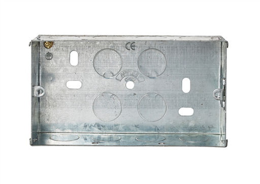 [SB625] 3-4 GANG FLUSH STEEL BOX, MEM BOX