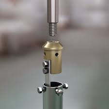 BRASS ADAPTOR,  M20 > 1-1/2" MAST