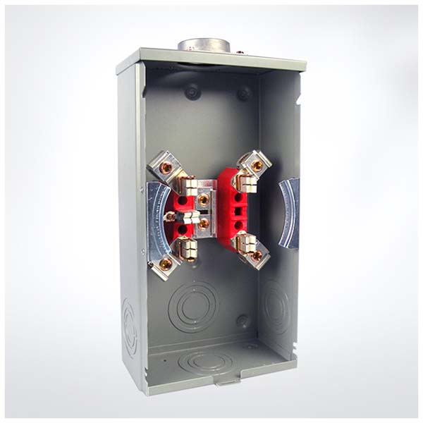 200A, 4 JAW METER SOCKET, 1 PH, QUALECTRIX