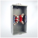 200A, 4 JAW METER SOCKET, 1 PH, QUALECTRIX