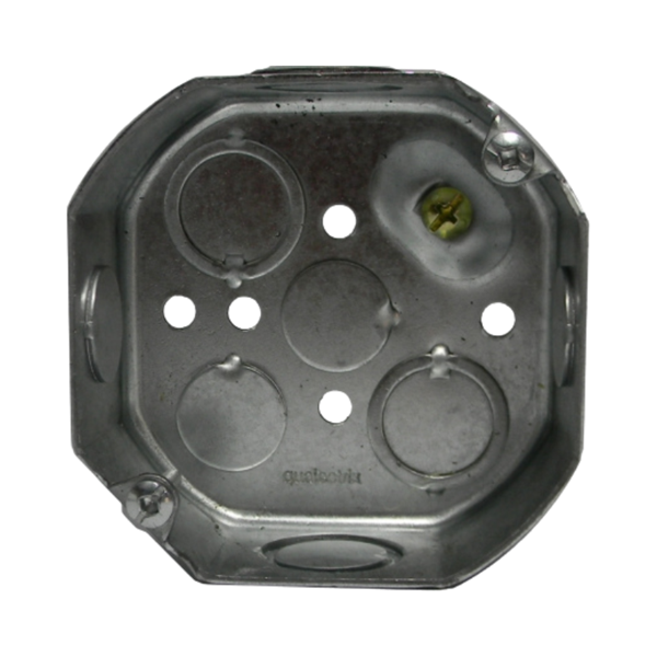 OCTAGONAL BOX, METAL, 1.5MM QUALECTRIX