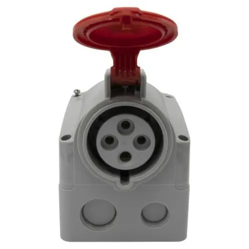 32A, 415VAC 3P+E SURFACE  SOCKET(LG555258)