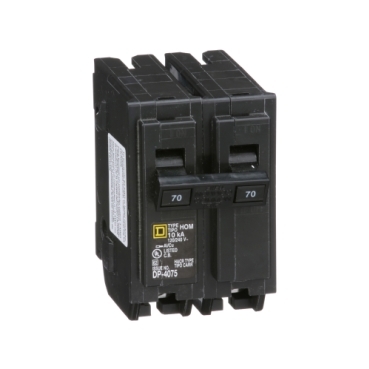 70A 2P, 120/240V HOMELINE CIRCUIT BREAKER 