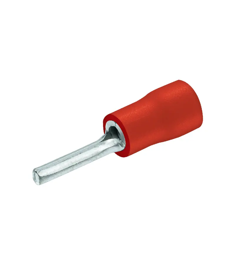 RED INSULATED PIN TERMAINAL (PTV1.25-10)