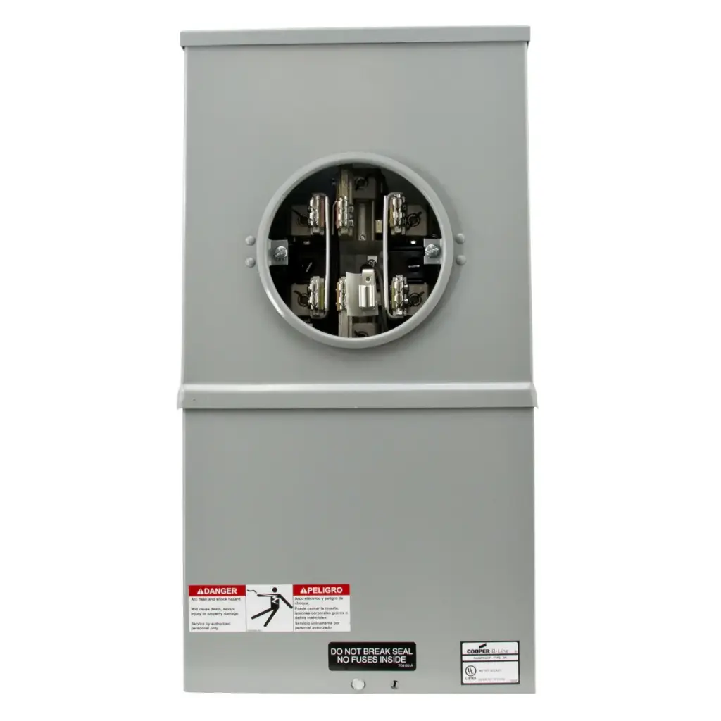 200 AMP 7 JAW METER SOCKET, 3 PH *NET