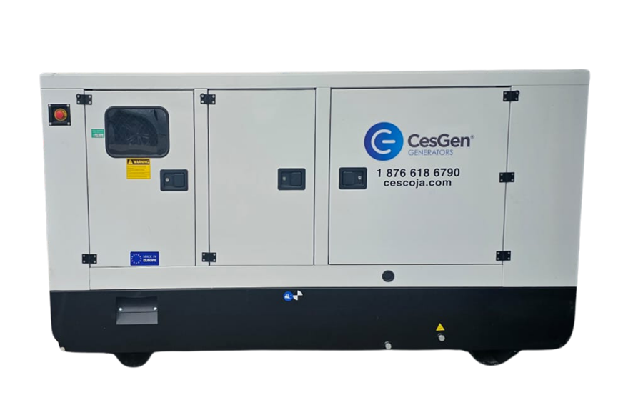 110 KVA, 1 PHASE 120/240 VAC GENERATOR, INDUSTRIAL RANGE