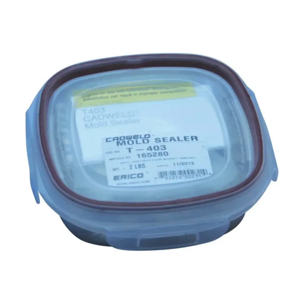 CADWELD MOLD SEALER, T-403, 2 LB CONTAINER