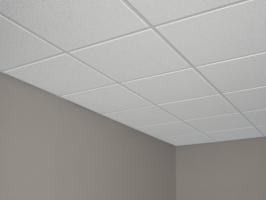 2' X 2' ACOUSTIC CEILING TILE, 2210 REG EDGE