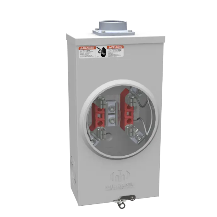 200AMP 4 JAW METER SOCKET MILBANK