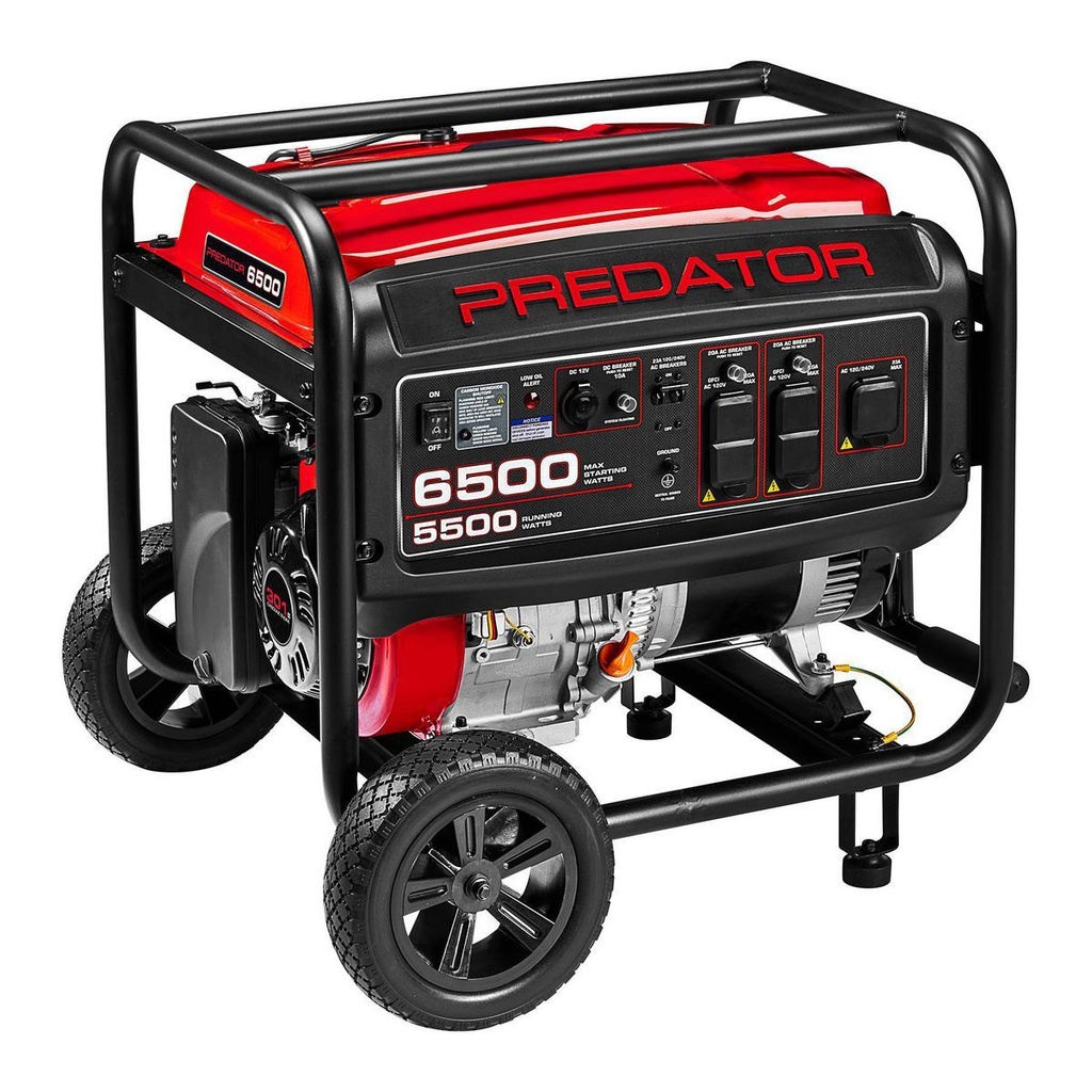 PREDATOR 6500 Watt Gas Powered Portable Generator with CO SECURE Technology, *NET