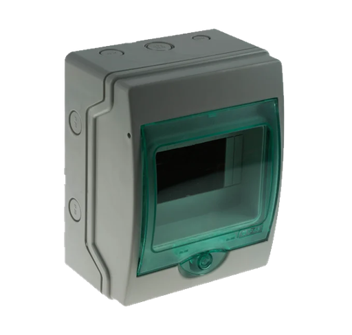 [13958] WEATHERPROOF DIN TYPE ENCLOSURES,6 MODULE