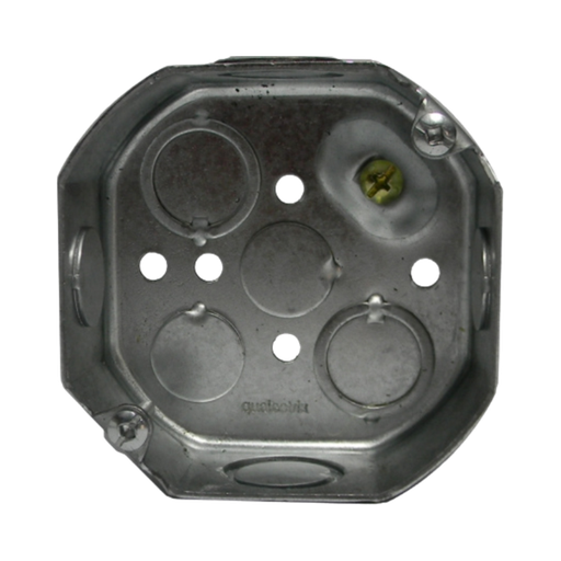 [54151K] OCTAGONAL BOX, METAL, 1.5MM QUALECTRIX