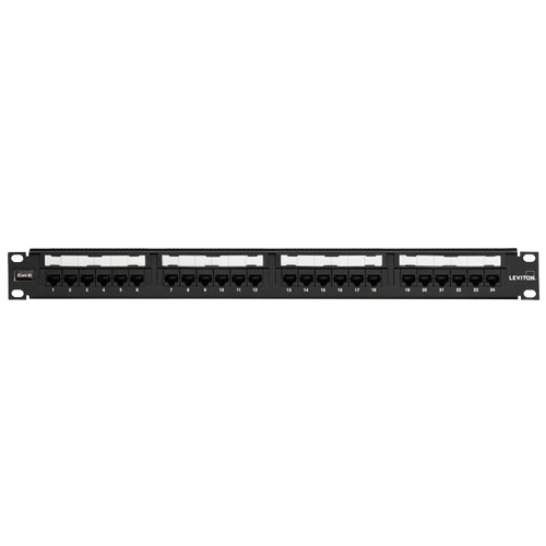 [69586-U24] PANEL 110 Cat6 24PORT 1U, LEVITON
