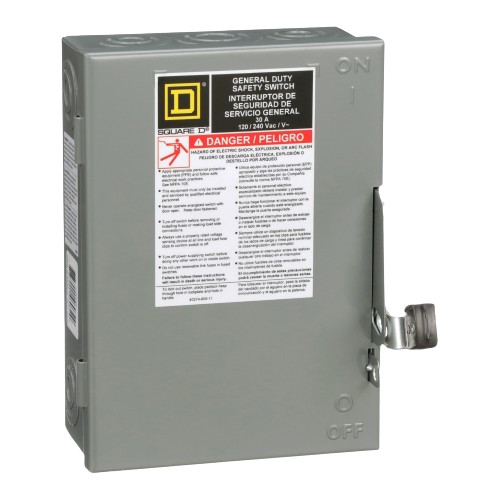 [D211N] 30 AMP. D.P. FUSE ISOLATOR