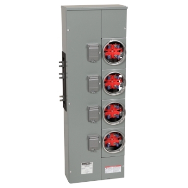 [EZM114225] METER CENTER BRANCH RING 4 POSITION 225AMP