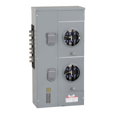 [EZMR332225] 1200A, 225A 3P, METER CENTER 2 SOCKET BRANCH UNIT *NET