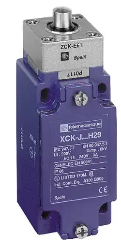 [XCKJ161H29] PLUNGER HEAD LIMIT SWITCH