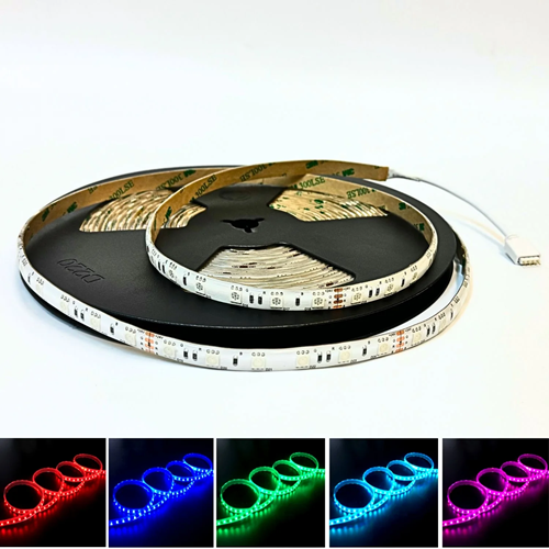 [LEDSTRIP7RGB] RGB LED STRIP LIGHT, 7W 12VDC, IP20 10M WIFI